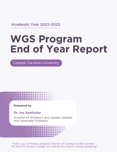 Women's and Gender Studies academic year 2022-2023 annual report